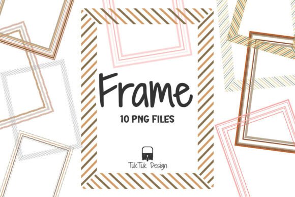 Download Colorful Rectangle Frame Border PNG Set - Premium Resources