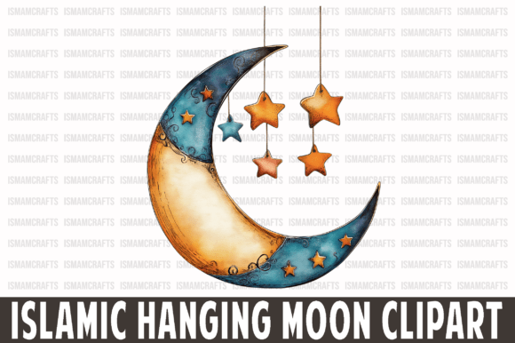 Download Islamic Hanging Moon Clipart PNG - Clipart png Collection