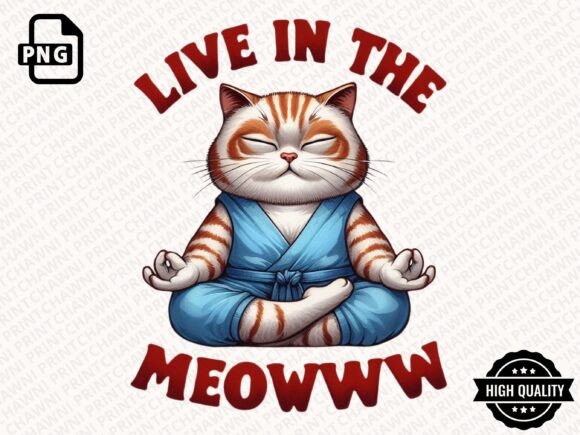 Download Funny Cat Doing Yoga Clipart PNG - Clipart png Collection