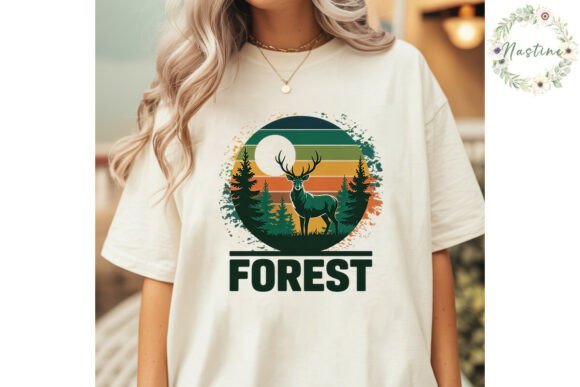 Download Forest Deer Sunset Clipart PNG - Clipart png Collection