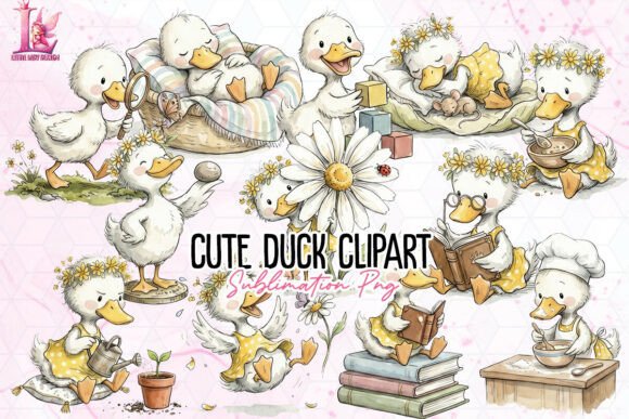 Download Cute Duck Clipart PNG - Clipart png Collection